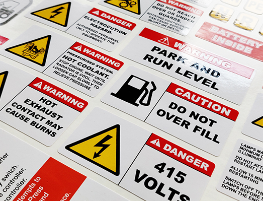 俄羅斯出口發(fā)電機組貼紙?zhí)籽b