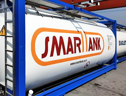 中集罐箱箱體刻字不干膠標(biāo)簽