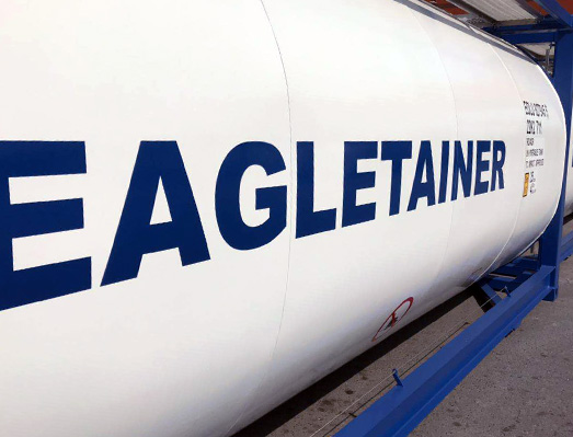 中集罐箱箱體刻字不干膠標(biāo)簽