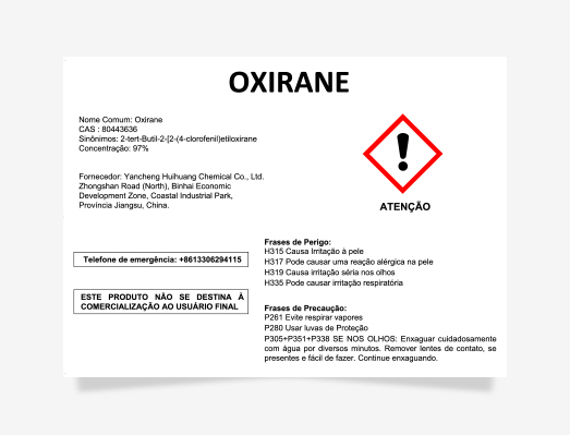 環(huán)氧乙烷氣體?；穱O頭標(biāo)簽